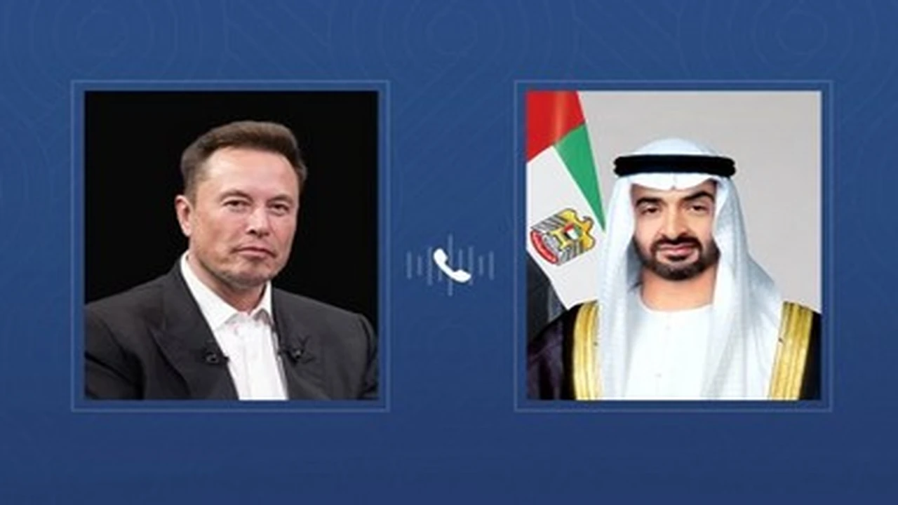 رئيس الدولة يبحث ملفات تقنية مشتركة خلال اتصال هاتفي مع إيلون ماسك